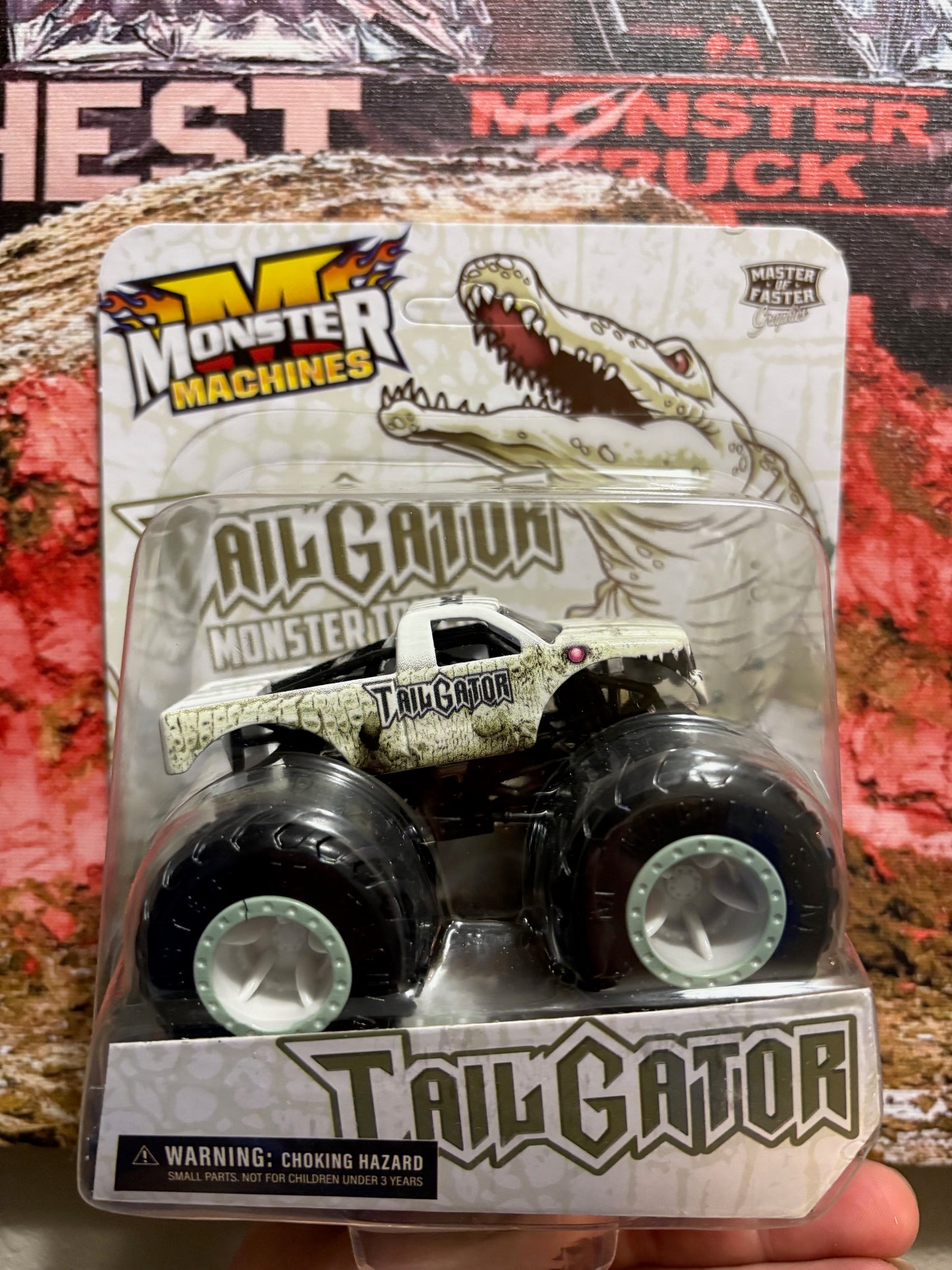 Albino Tailgator Mini Toy Truck