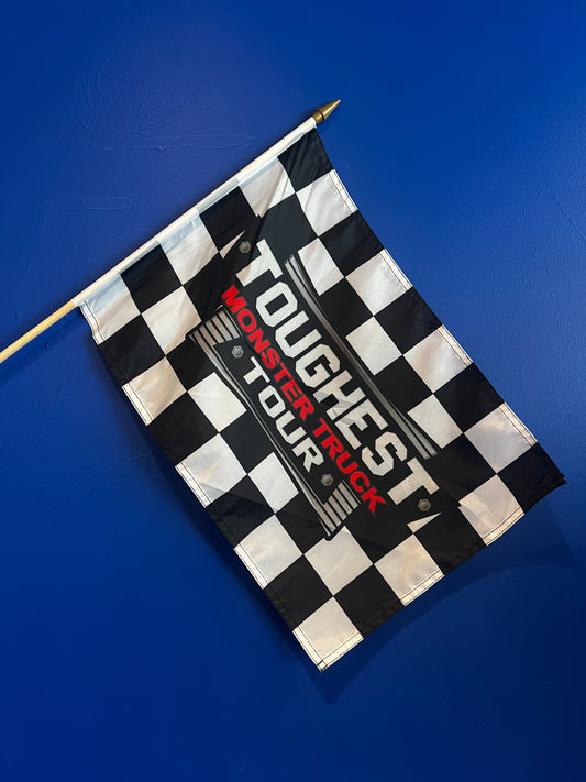 Black and White Checkered Flag