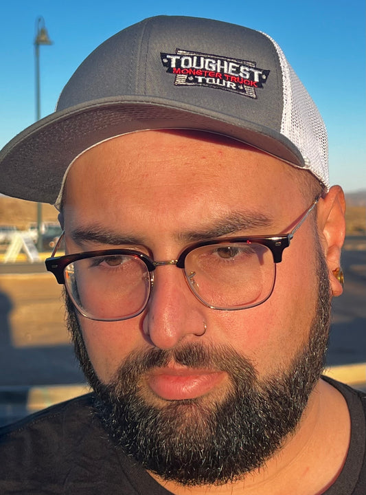 Grey Adjustable Cap with Rope and TMTT Logo